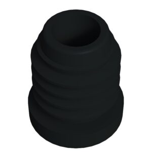 25 Mm Kademeli Plastik Rotil Gövdesi M8 Siyah-4.jpg