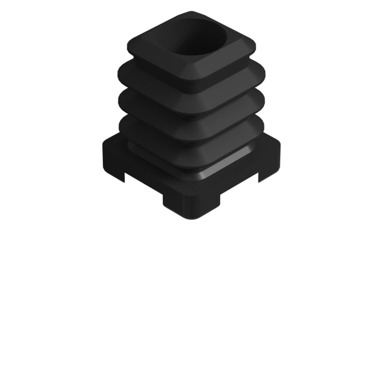 25x25 Mm Kademeli Gizli Ayarlı Profil Pabucu Siyah-3.jpg