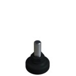 30x30 Mm Plastik 6 Köşe Rotil Ayak M10 - Profil Ayağı Tezgah Ayarlı Ayak Siyah-2.jpg