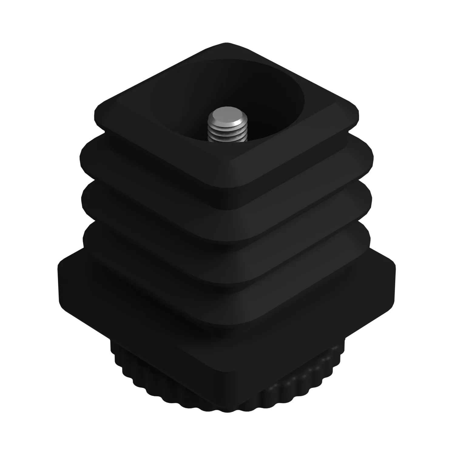 30x30 Mm Kademeli Gizli Ayarlı Pabuç (gövde) Siyah-1.jpg