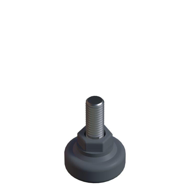 30x30 Mm Kademeli Plastik Rotil Ayak - Profil Ayağı Tezgah Ayarlı Ayak Antrasit Gri Ral7035-2.jpg