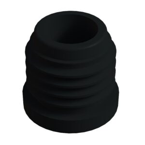 32 Mm Kademeli Plastik Rotil Gövdesi M10 Siyah-1.jpg