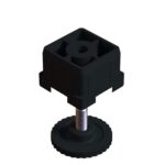 40x40 Mm Gizli Ayarlı Profil Pabucu Siyah-1.jpg