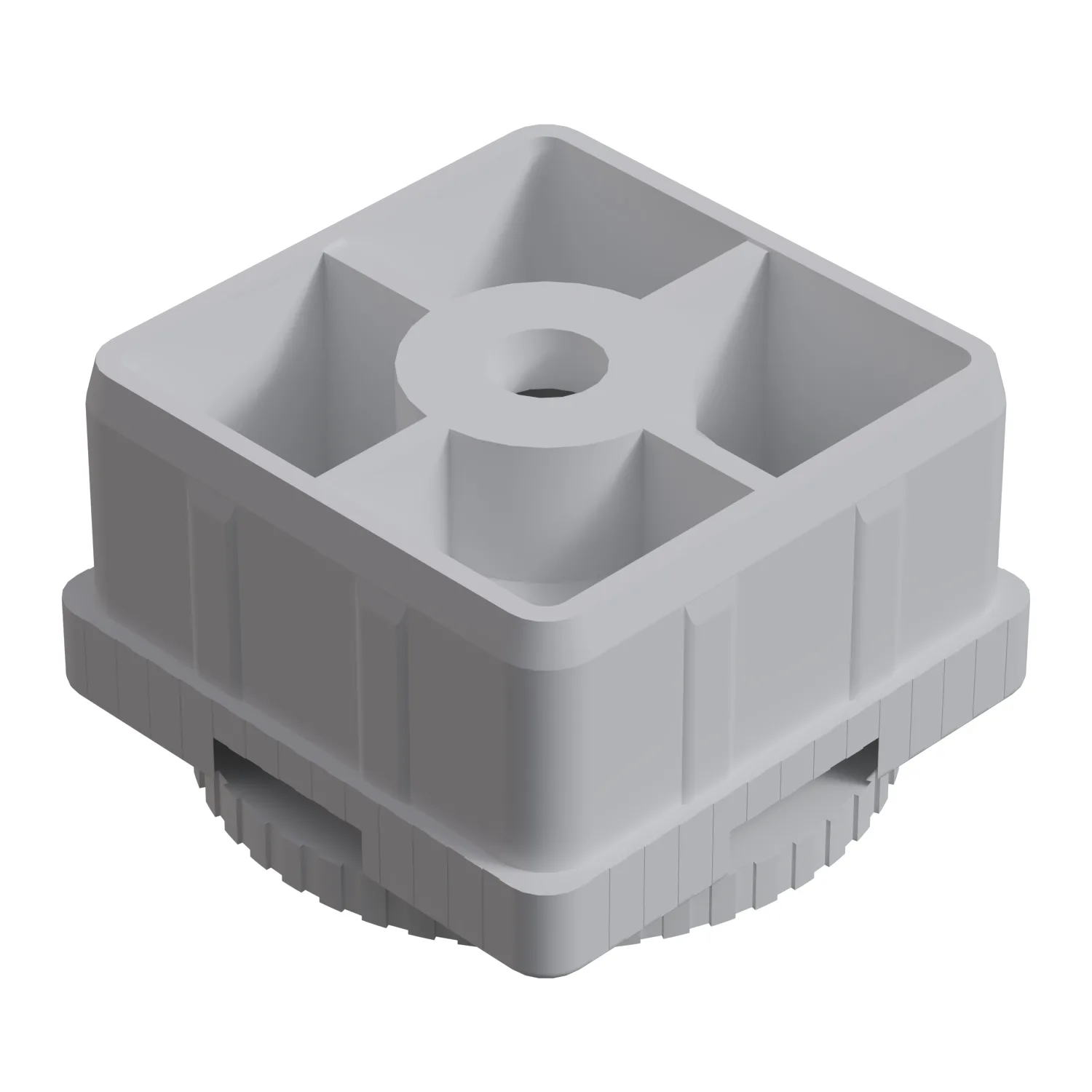 60x60 Mm Gizli Ayarlı Pabuç (gövde) Beyaz M10-1.jpg