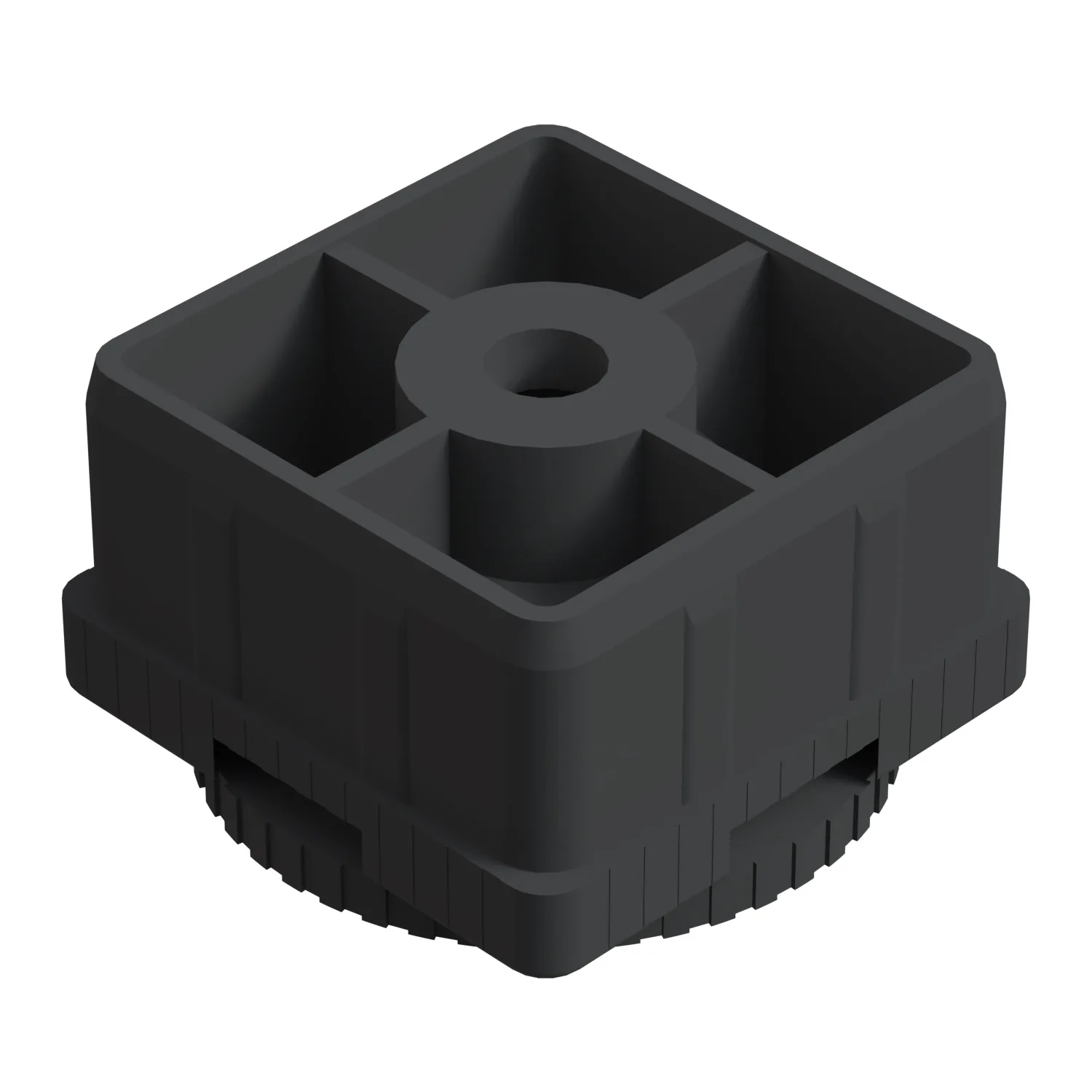 60x60 Mm Gizli Ayarlı Pabuç (gövde) Gri M10-1.jpg