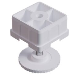 60x60 Mm Gizli Ayarlı Profil Pabucu Beyaz-1.jpg