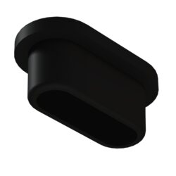 13x25 Mm Elips Profil Tapası Siyah-3.jpg