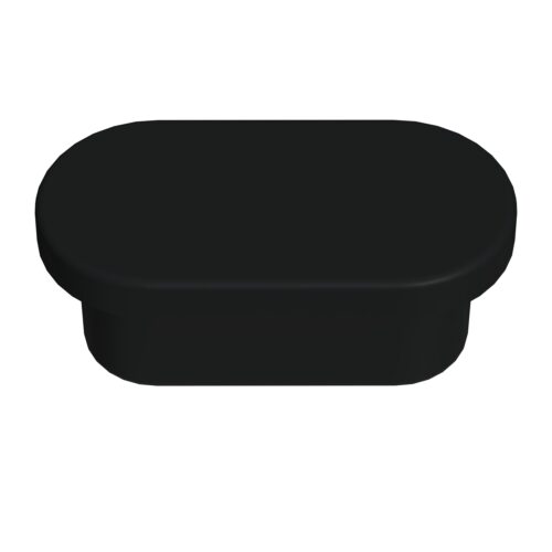 13x25 Mm Elips Profil Tapası Siyah-4.jpg