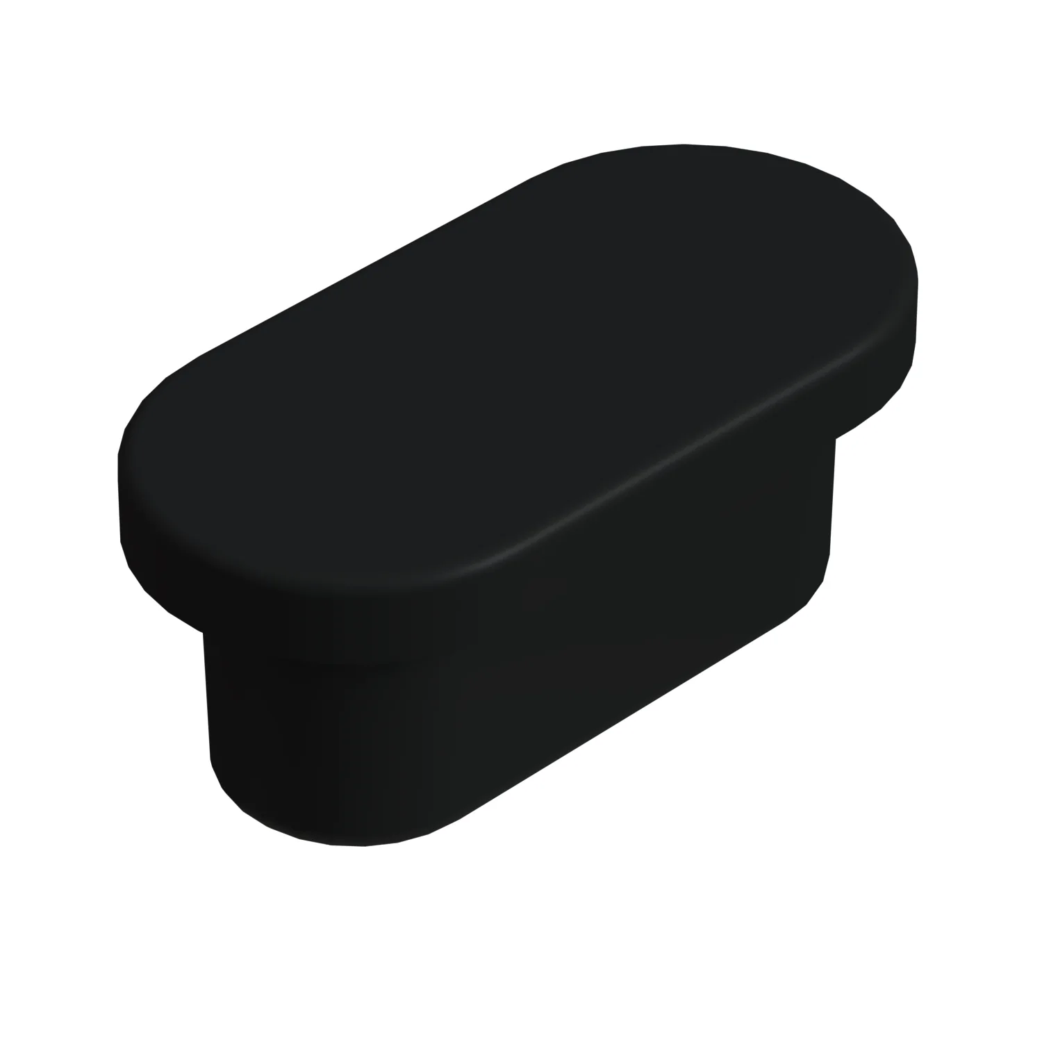 13x25 Mm Elips Profil Tapası Siyah-1.jpg 13x25 Mm Elips Profil Tapası Siyah-1.jpg