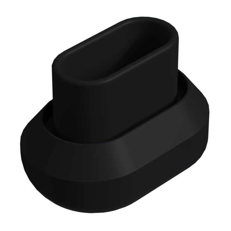 15x30 Mm Elips Dereceli Profil Pabucu Siyah-1.jpg
