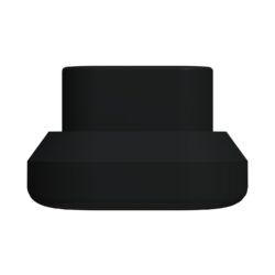 15x30 Mm Elips Dereceli Profil Pabucu Siyah-2.jpg