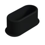 15x35 Mm Elips Profil Tapası Siyah-1.jpg