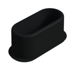 15x35 Mm Elips Profil Tapası Siyah-1.jpg