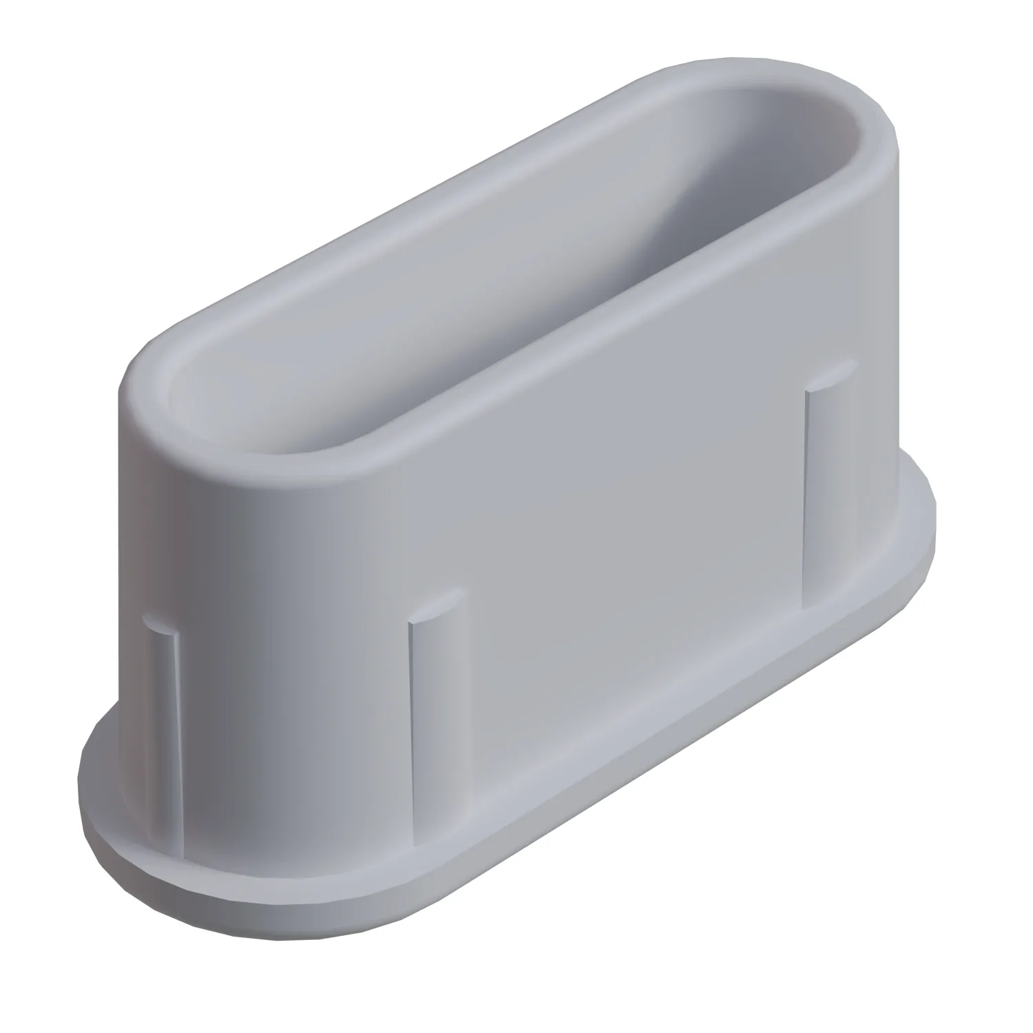 16x40 Mm Elips Profil Tapası Beyaz-1.jpg