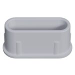 16x40 Mm Elips Profil Tapası Beyaz-4.jpg