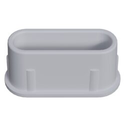 16x40 Mm Elips Profil Tapası Beyaz-4.jpg