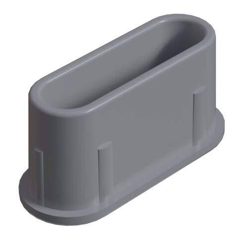 16x40 Mm Elips Profil Tapası Ral7035-1.jpg