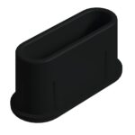 16x40 Mm Elips Profil Tapası Siyah-1.jpg