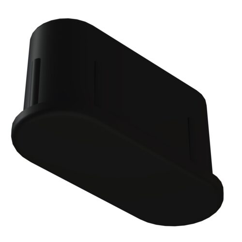 16x40 Mm Elips Profil Tapası Siyah-3.jpg
