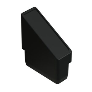 25x50 Mm Elips 5 Derece Profil Tapası 1.2 Mm Siyah-1.jpg