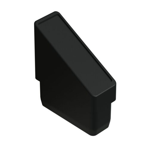 25x50 Mm Elips 5 Derece Profil Tapası 1.2 Mm Siyah-1.jpg