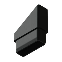 25x50 Mm Elips 5 Derece Profil Tapası 1.2 Mm Siyah-3.jpg