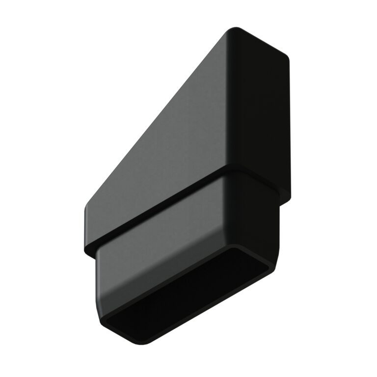 25x50 Mm Elips 5 Derece Profil Tapası 1.2 Mm Siyah-3.jpg