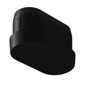 25x50 Mm Elips 5 Derece Profil Tapası 1.5 Mm Siyah-3.jpg