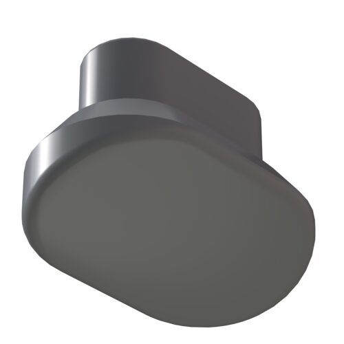 25x50 Mm Elips Profil Tapası 1.5 Mm Ral 7035-3.jpg