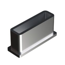 10x30 Mm Düz İ̇ç Profil Tapası Krom-1.jpg