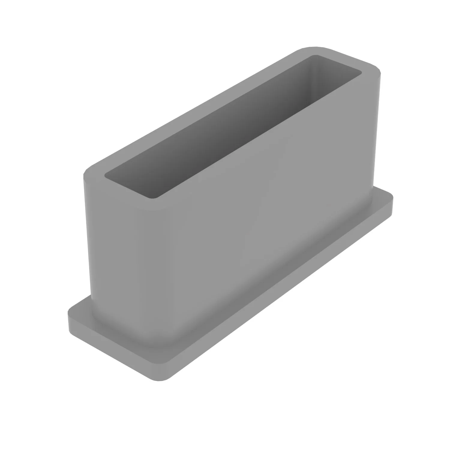 10x30 Mm Düz İç Profil Tapası Ral7035-1.jpg 10x30 Mm Düz İç Profil Tapası Ral7035-1.jpg