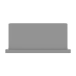 10x30 Mm Düz İç Profil Tapası Ral7035-2.jpg