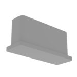 10x30 Mm Düz İç Profil Tapası Ral7035-3.jpg