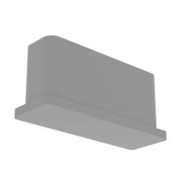 10x30 Mm Düz İç Profil Tapası Ral7035-3.jpg