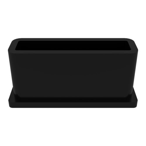 10x30 Mm Düz İç Profil Tapası Tırnaklı Siyah-4.jpg