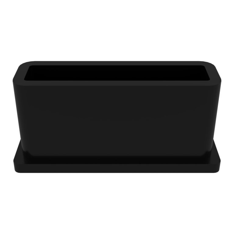 10x30 Mm Düz İç Profil Tapası Tırnaklı Siyah-4.jpg