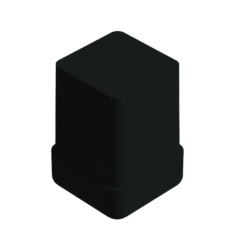 10x10 Mm Düz İç Profil Tapası Siyah-1.jpg