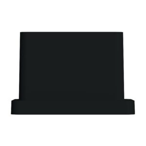 10x20 Mm Düz İç Profil Tapası Siyah-2.jpg