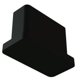 10x20 Mm Düz İç Profil Tapası Siyah-3.jpg