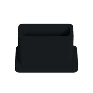 10x20 Mm Düz İç Profil Tapası Siyah-4.jpg