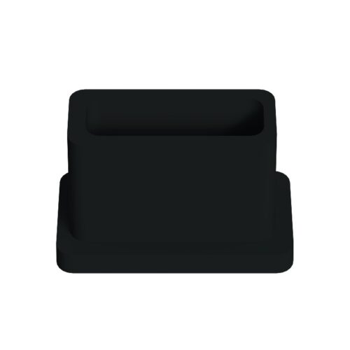 10x20 Mm Düz İç Profil Tapası Siyah-4.jpg