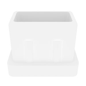 15x25 Mm Düz İç Profil Tapası Beyaz-4.jpg