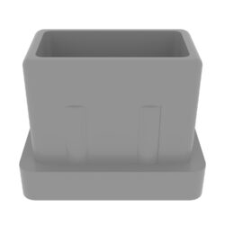 15x25 Mm Düz İç Profil Tapası Ral7035-4.jpg