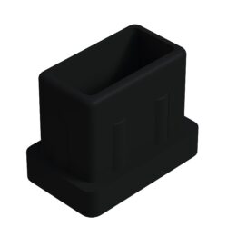 15x25 Mm Düz İç Profil Tapası Siyah-1.jpg