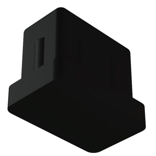 15x25 Mm Düz İç Profil Tapası Siyah-3.jpg