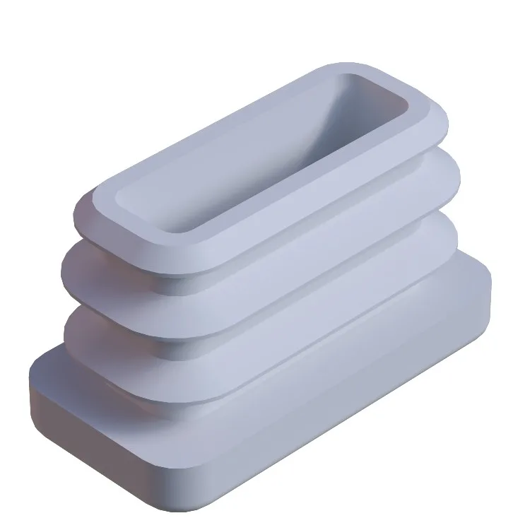 15x30 Mm Profil İçin Kademeli İçe Geçme Profil Tapası