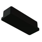 15x40 Mm Düz İç Profil Tapası Siyah-3.jpg