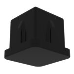 20x20 Mm Düz İç Profil Tapası Siyah-3.jpg