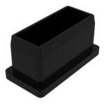 20x40 Mm Düz İç Profil Tapası 2 Mm Siyah-1.jpg