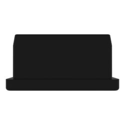 20x40 Mm Düz İç Profil Tapası 2 Mm Siyah-2.jpg